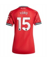 Manchester United Leny Yoro #15 Kotipaita Naisten 2025-26 Lyhythihainen